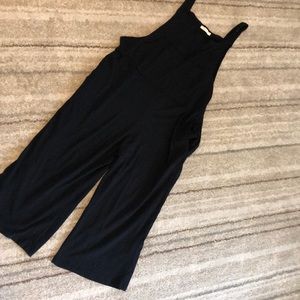Adorable Black Jersey Jumpsuit